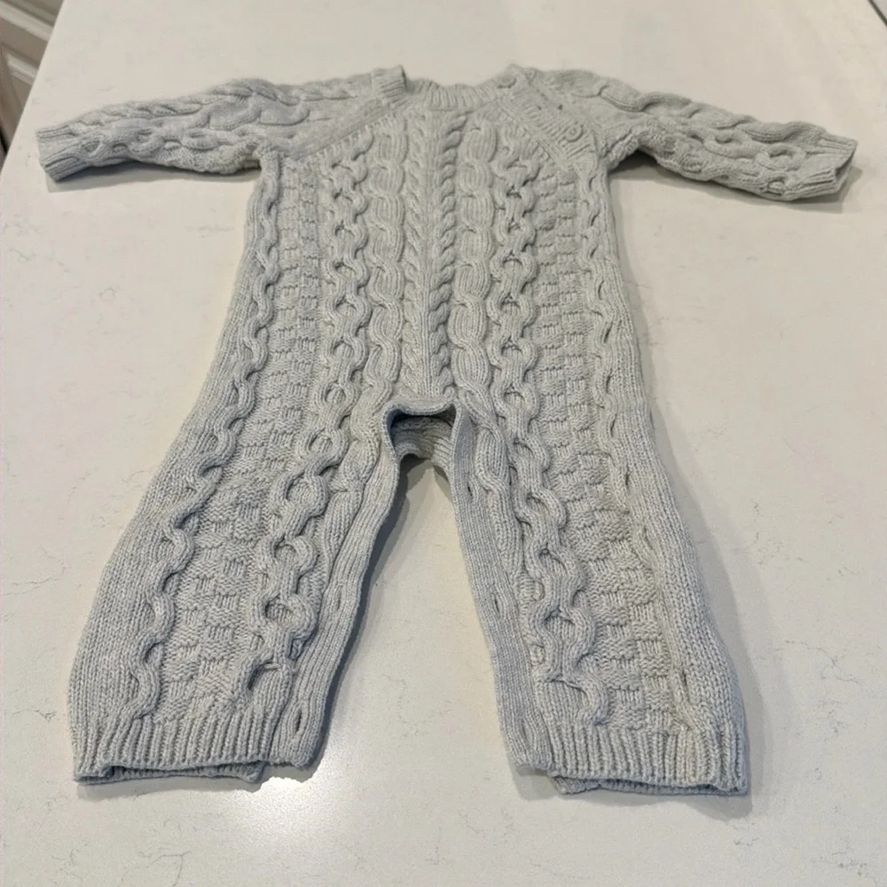 3-6 month sweater onesie